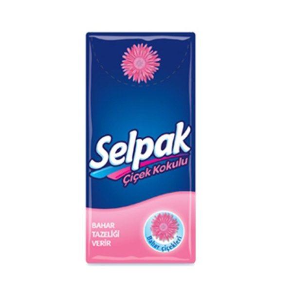 دستمال کاغذی جیبی کلاسیک ۱۰ برگ سلپک (Selpak)