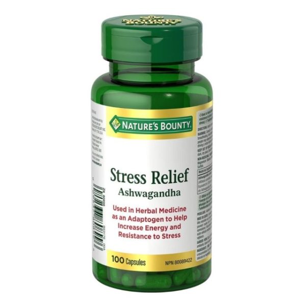 قرص تسکین استرس Stress Relief 300mg نیچرز بونتی (100 عددی)