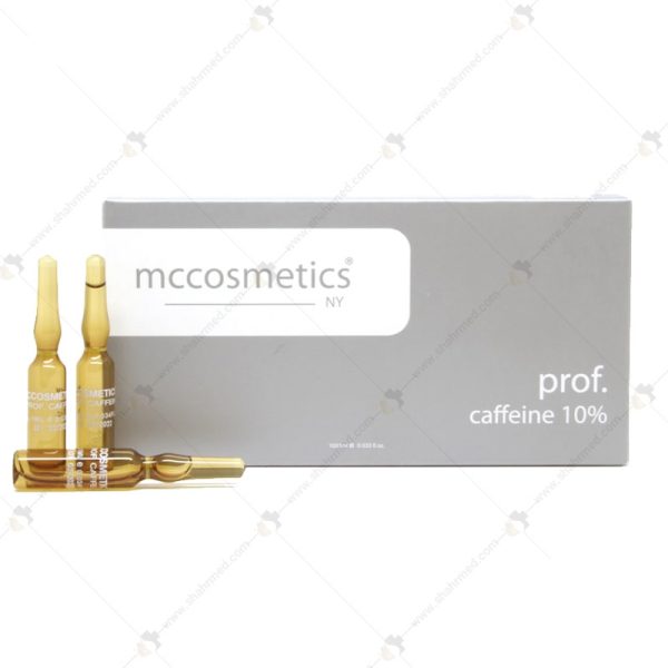 کوکتل مزوتراپی 1 سی سی اسپانیایی ام سی کازمتیکس مدل کافئین Mesotherapy Cocktail mccosmetics Coffeine 1cc