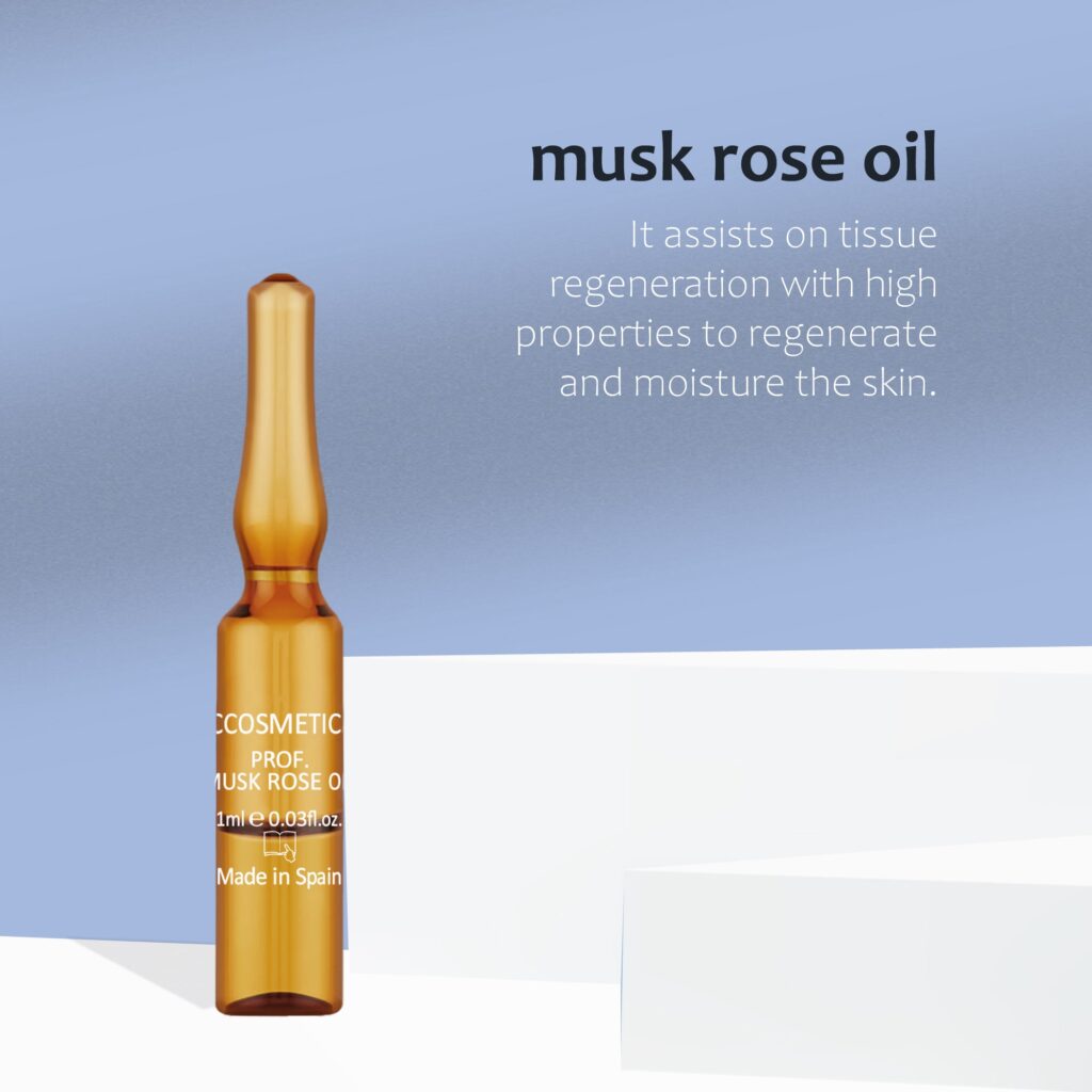 آمپول سرم روغنی MUSK ROSE OIL ام سی کازمتیک mccosmetic