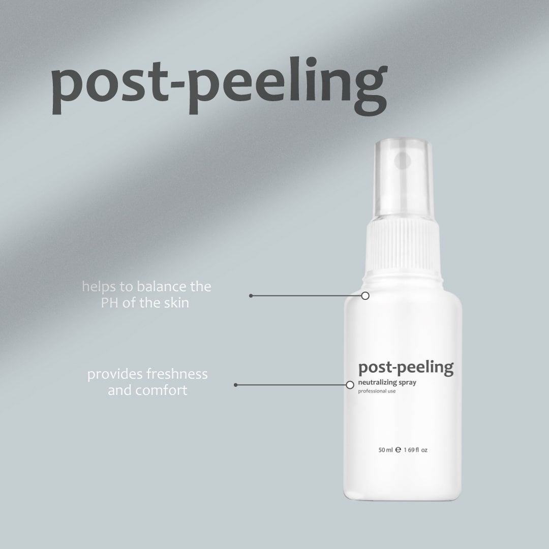 خرید اسپری خنثی کننده اسید Post peeling ام سی کازمتیک