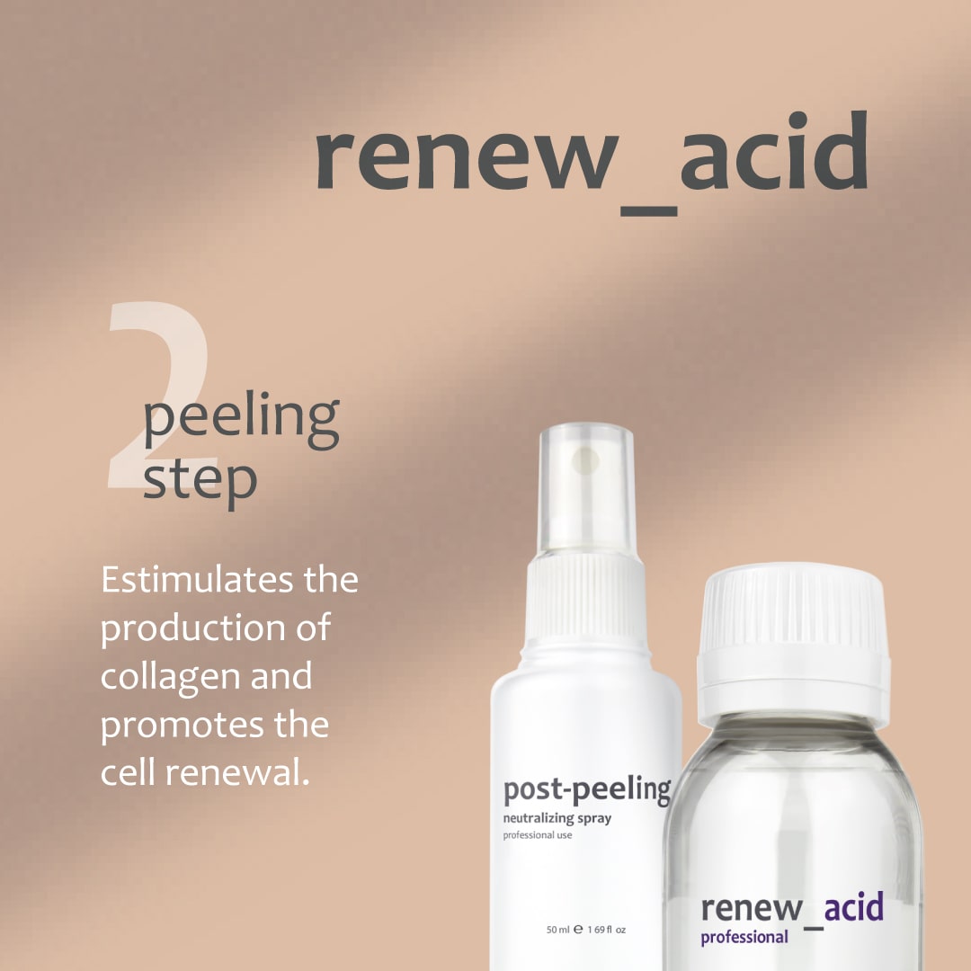 پک اسید تراپی بازسازی کننده Renew Acid Pack برند ام سی کازمتیک mccosmetic