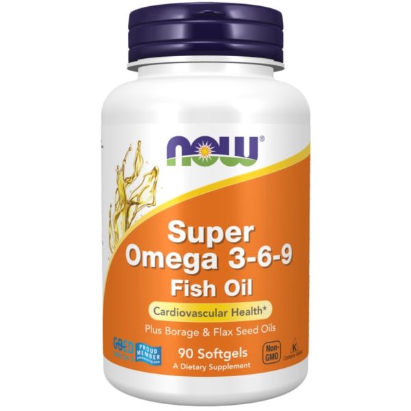 سافت ژل امگا 3-6-9 NOW Super Omega (90 عددی)