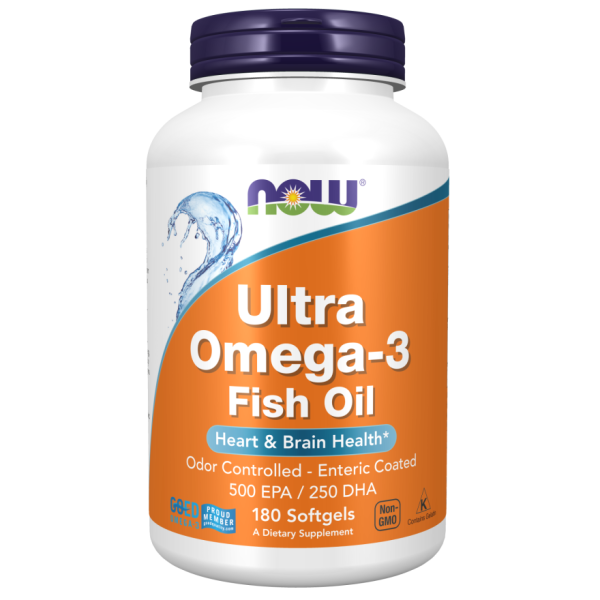 سافت ژل امگا 3 NOW Ultra Omega (180 عددی)