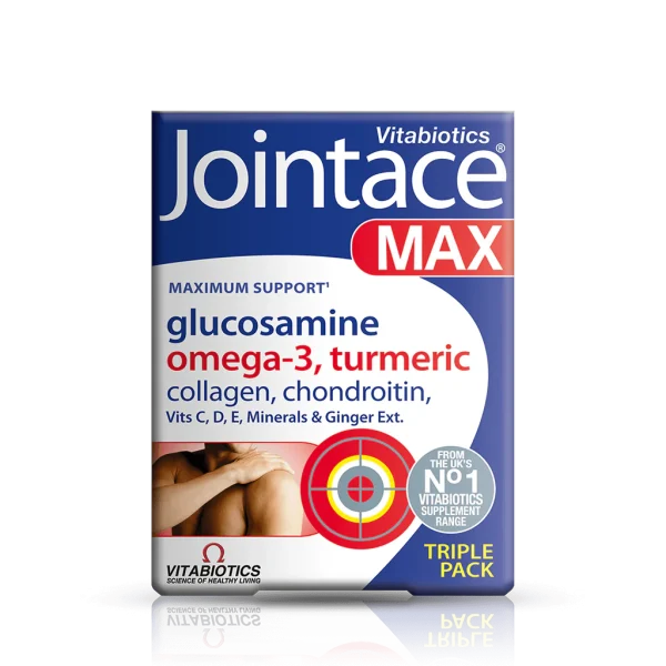 قرص گلوکوزامین ، امگا 3 ، زردچوبه ، کلاژن و کندرویتین Jointace Max ویتابیوتیکس (84 عددی)