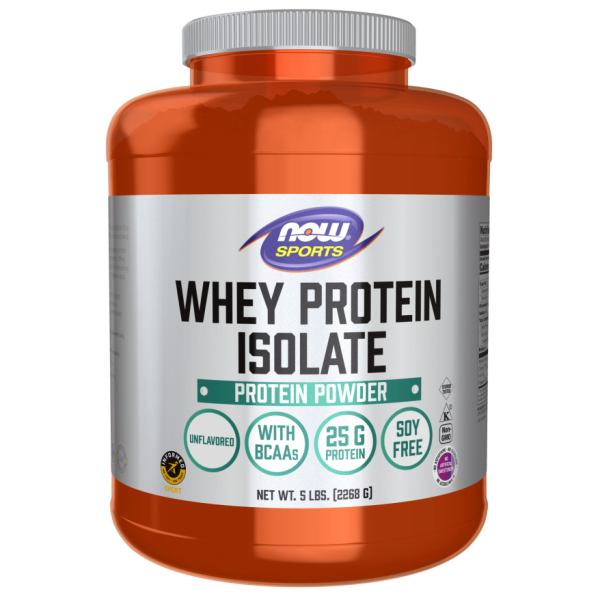 پروتئین وی ایزوله NOW Whey Protein Isolate (2268 گرم)