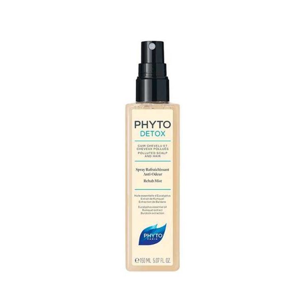 اسپری آبرسان و درخشان‌کننده مو دیتاکس فیتو Phyto Detox Rehab Mist (150 میل)