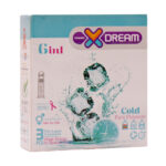 کاندوم ایکس دریم مدل Cold 6 in 1 بسته 3 عددی