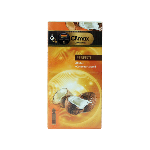کاندوم شیاردار کلایمکس مدل Perfect بسته ۱۲ عددی