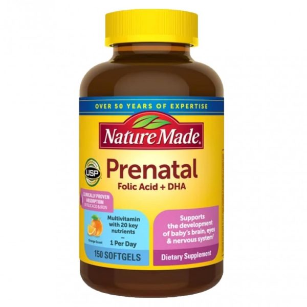 سافت ژل مولتی ویتامین بارداری NatureMade Prenatal نیچرمید