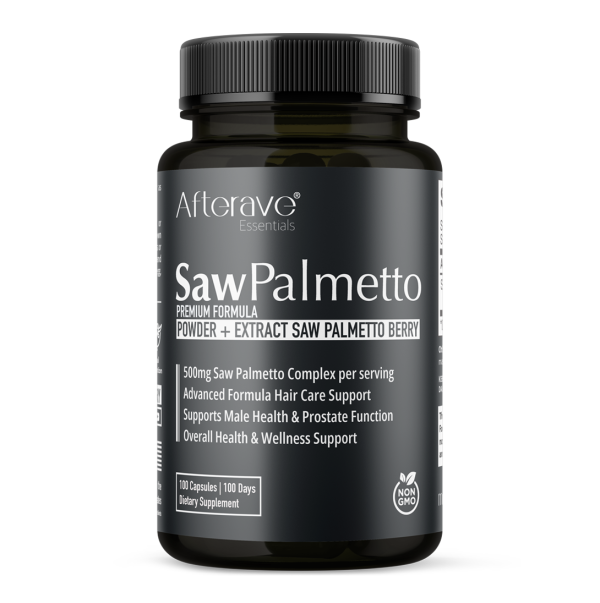 مکمل تقویت مو سائوپالمتو افترایو | Saw Palmetto Afterave Essentials