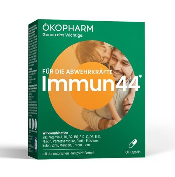 کپسول تقویت سیستم ایمنی ایمیون 44 |  Immun44® 60 Kapseln