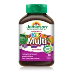 پاستیل مولتی ویتامین کودک Jamieson Multivitamin for Kids Chewables جیمیسون  (60 عددی)