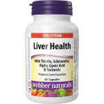 کپسول پاکسازی کبد Webber Naturals Liver Health وبر نچرالرز (65 عددی)