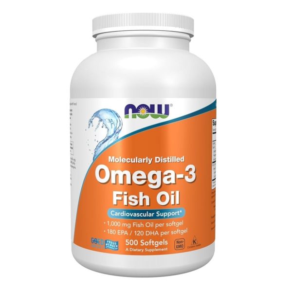 سافت ژل امگا 3 NOW Omega (500 عددی)