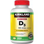 سافت ژل ویتامین Kirkland Vitamin D3 2000iu کرکلند (600 عددی)