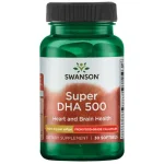 سافت ژل Swanson Super DHA 500 سوانسون (30 عددی)