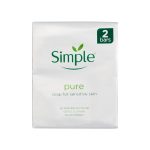 صابون بدون بو و الکل Simple سیمپل ( 2 عدد 100 گرمی)