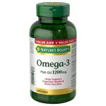 قرص امگا 3 Nature's Bounty 1200mg نیچرز بونتی (200 عددی)