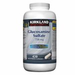 قرص تقویتی مفاصل گلوکوزامین سولفات Kirkland Glucosamine Sulfate 750mg کرکلند (420 عددی)