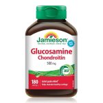 قرص تقویتی مفاصل گلوکوزامین و کندرویتین Jamieson Glucosamine Chondroitin جیمیسون (180 عددی)