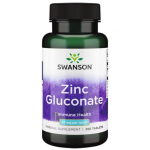 قرص زینک گلوکونات Swanson Zinc Gluconate 30mg سوانسون (250 عددی)