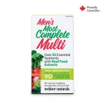 قرص مولتی ویتامین مردانه Webber Naturals Men’s Multi Vitamin وبر نچرالز (90 عددی)