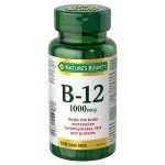 قرص ویتامین B12 1000mcg نیچرز بونتی (100 عددی)