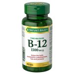 قرص ویتامین B12 1500mcg نیچرز بونتی (80 عددی)