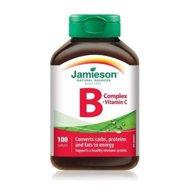 قرص Jamieson B-Complex + Vitamin C جیمیسون  (100 عددی)