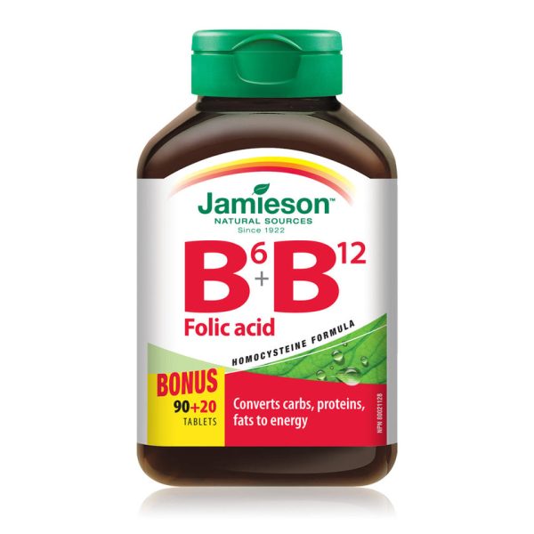 قرص Jamieson B6 B12 جیمیسون  (110 عددی)