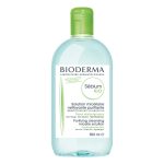 محلول پاک کننده آرایش پوست چرب بایودرما Sensibio H2O (500 میل)
