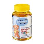 پاستیل مولتی ویتامین کودکان 4+ سال میولیس Mivolis MultiVitamin Kids Gummie (60 عددی)