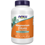 پودر منیزیم سیترات NOW Magnesium Citrate 450mg (227 گرم)