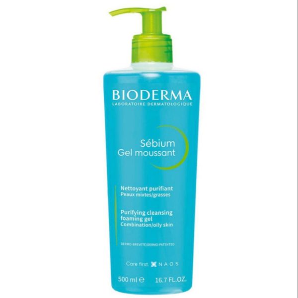ژل شستشوی بایودرما پوست چرب Bioderma Sebium Gel Moussant
