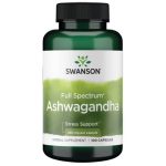 کپسول عصاره آشواگاندا Swanson Full Spectrum Ashwagandha 450mg سوانسون (100 عددی)