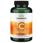 کپسول ویتامین C 1000mg همراه Swanson Rose Hips سوانسون (90 عددی)