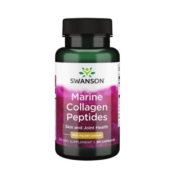کپسول پپتید کلاژن ماهی هیدرولیز شده Marine Collagen Peptides سوانسون (60 عددی)