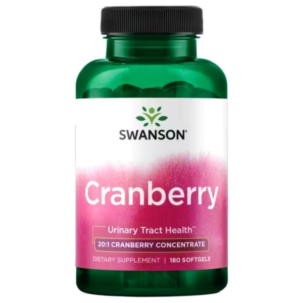 کپسول کرن بری Cranberry Concentrate سوانسون (180 عددی)
